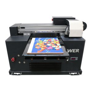 A2 ขนาด A3 สก์ท็อปขนาดเล็ก led uv เครื่องพิมพ์รถสำหรับการพิมพ์ตกแต่ง